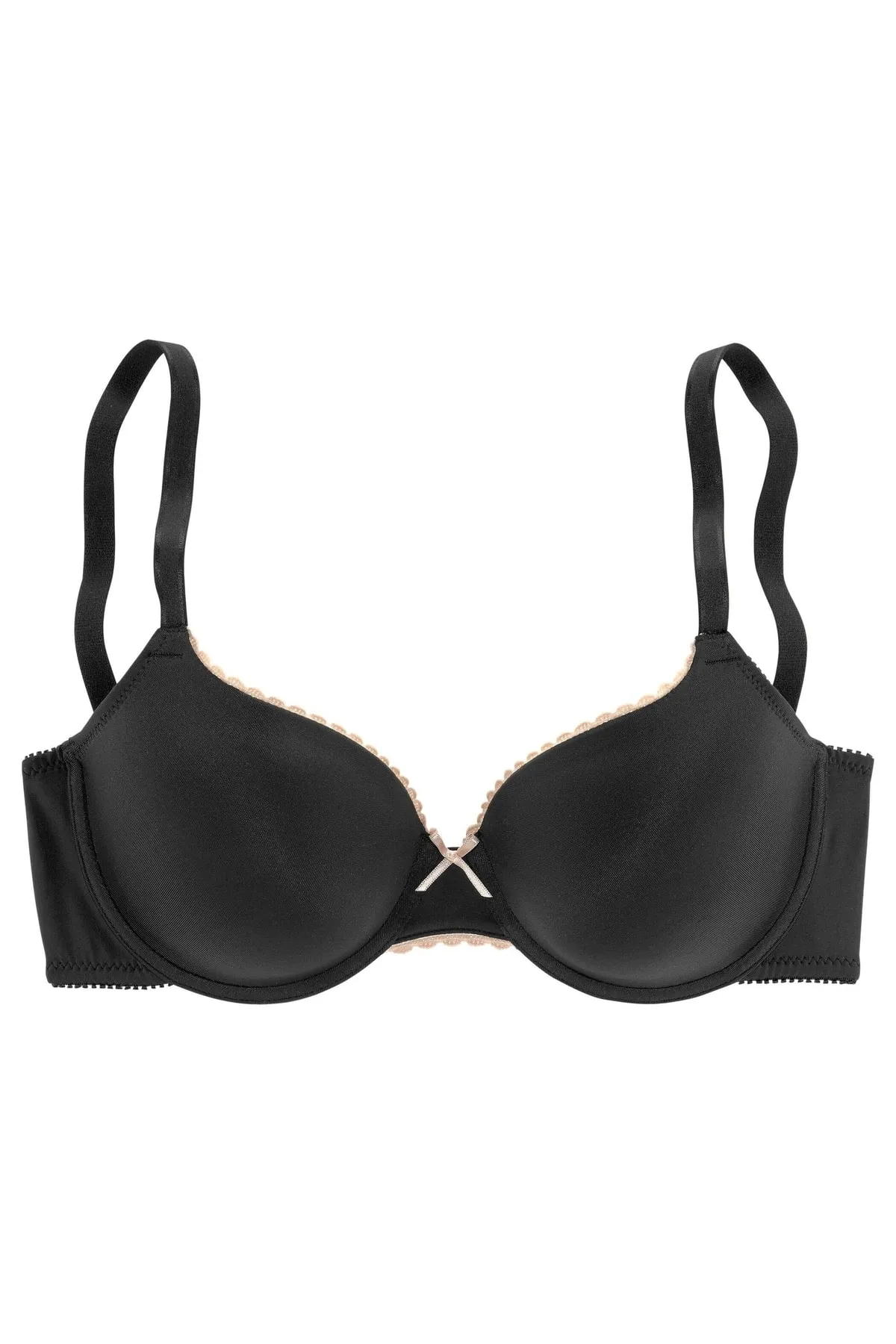 LASCANA  BH - Schwarz - Unifarben