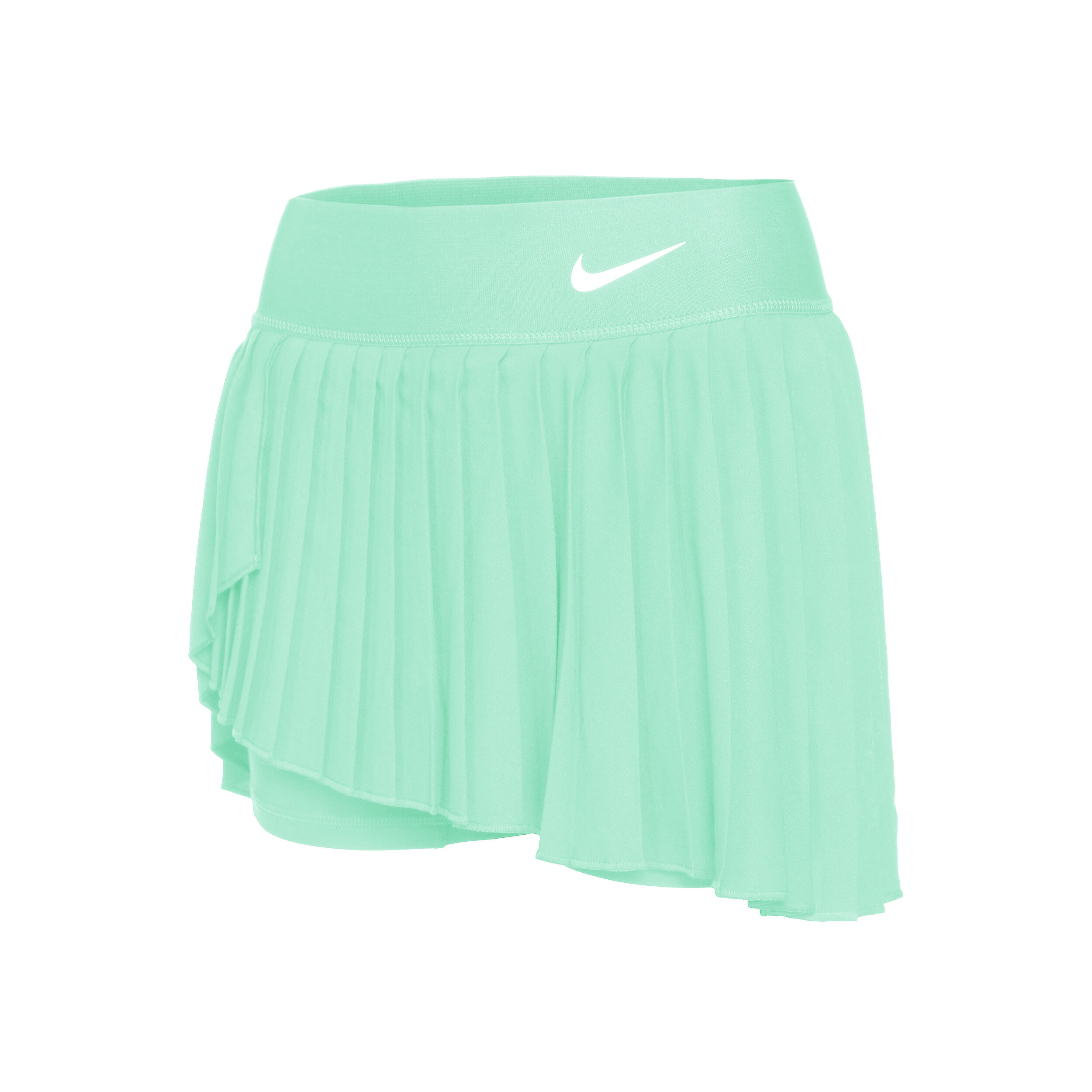 Court Dri-Fit Advantage Pleated Rock Damen - Mint, Weiß