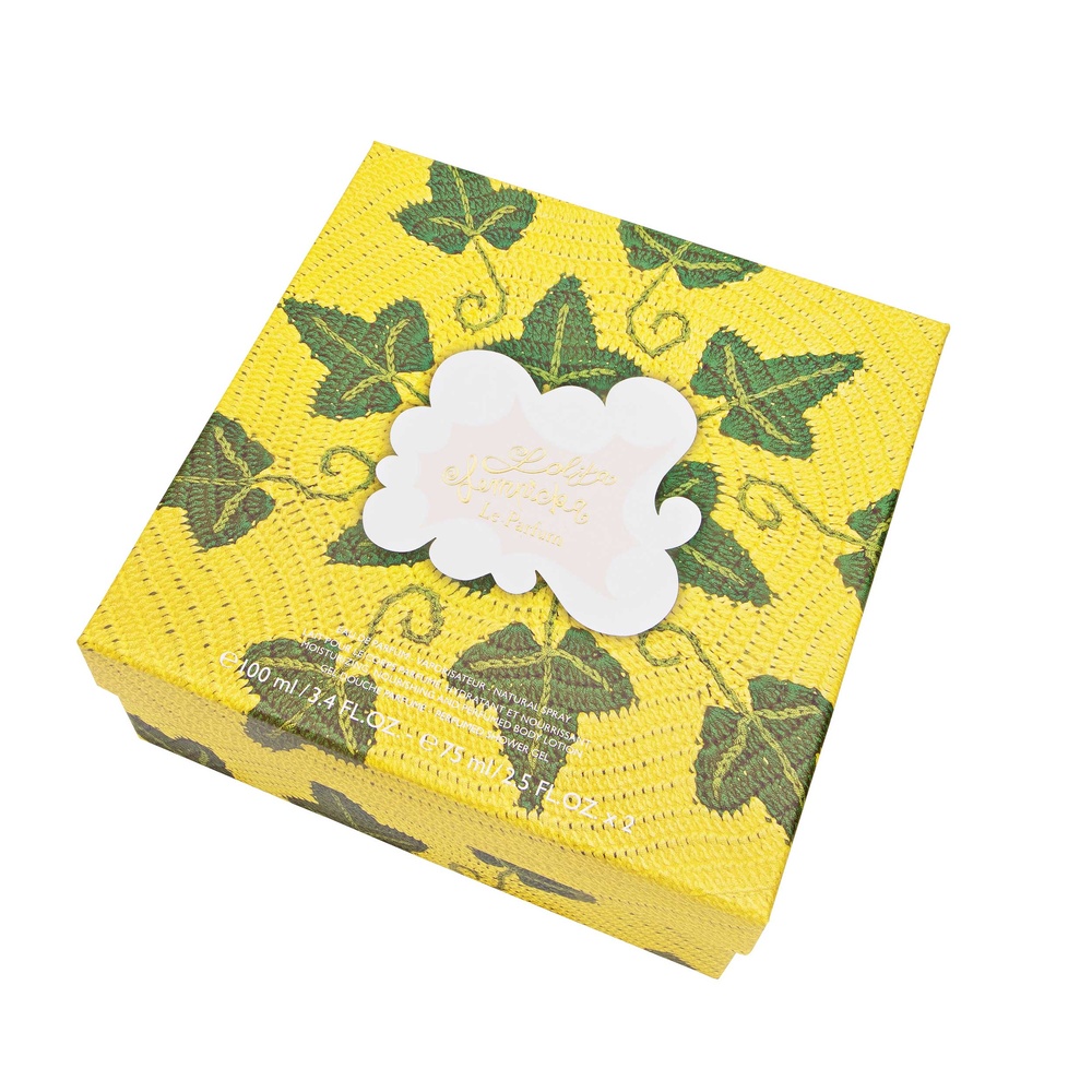 Lolita Lempicka Coffret Le Parfum EDP 100ml + lait pour le corps parfumé 75ml + gel lavant 75ml