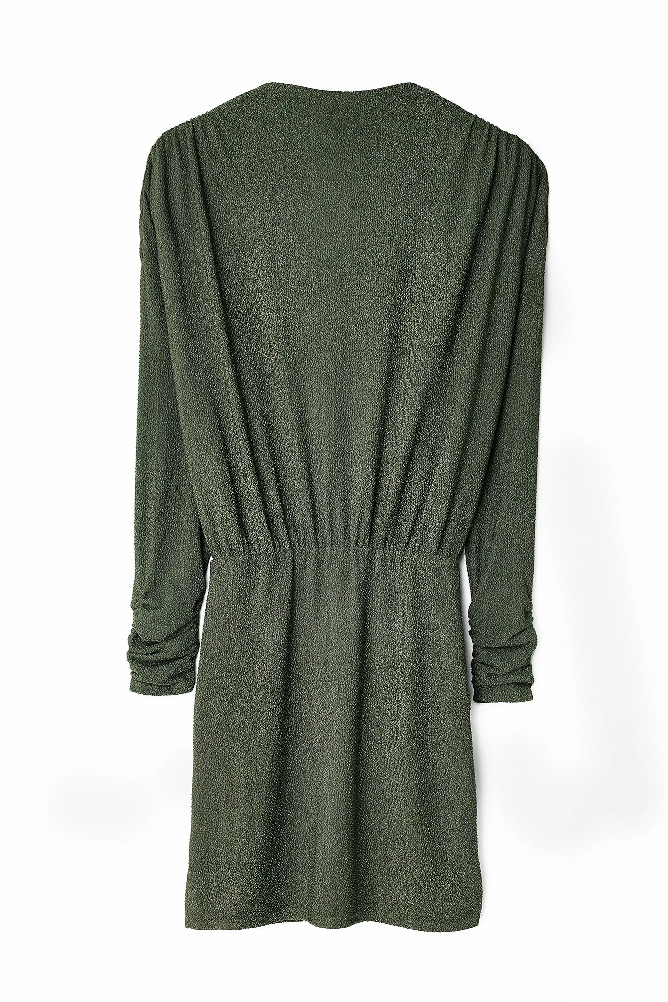 Strukturiertes Minikleid mit Glitzer