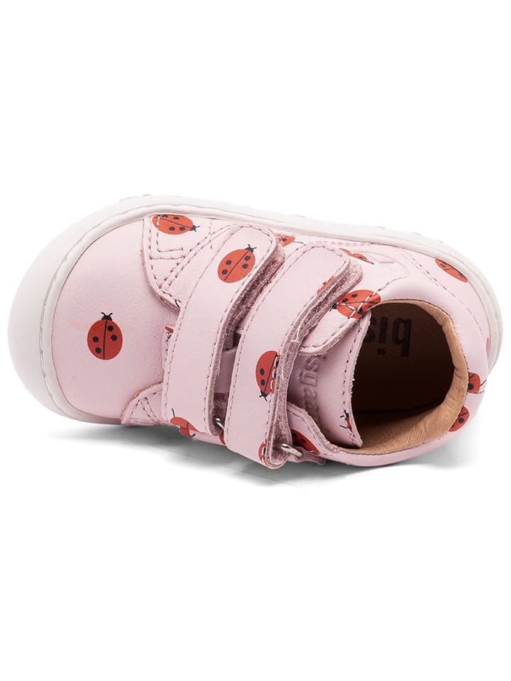 bisgaard Leder-Lauflernschuhe in Rosa günstig kaufen