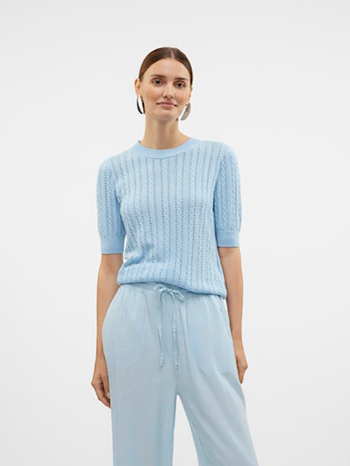 Vero Moda Pullover in Hellblau günstig kaufen
