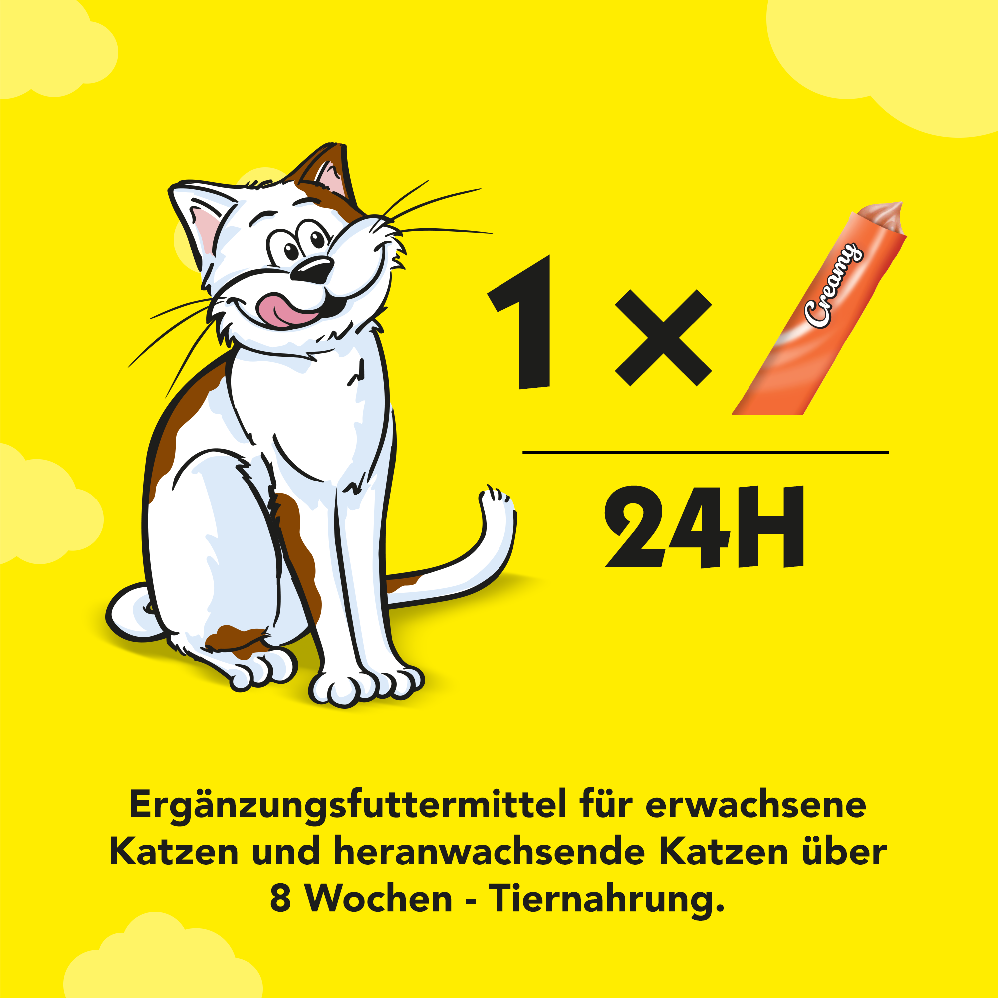 Dreamies Snacks Dreamies Creamy Snack 4x10g Huhn