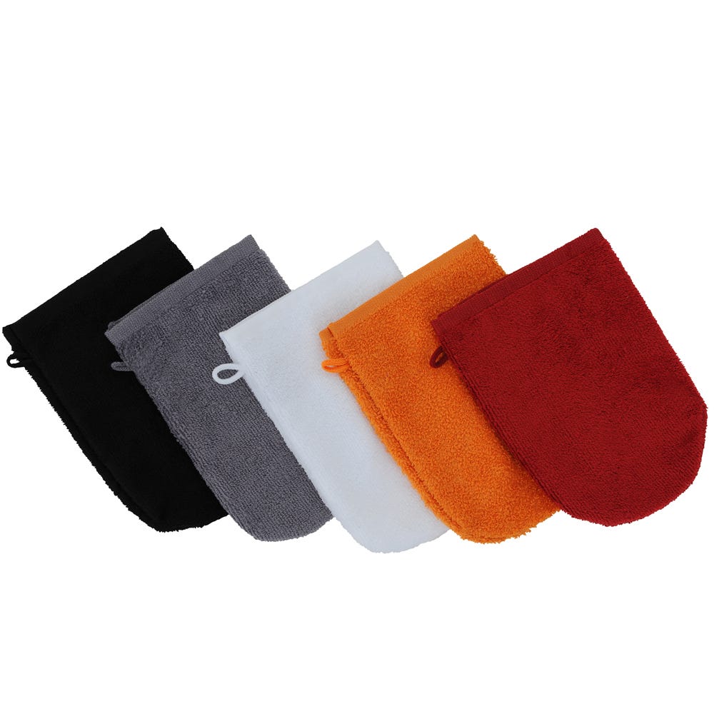 Belisse Beauty Profi-Waschhandschuh (2 St.) 14x21 Bordeaux