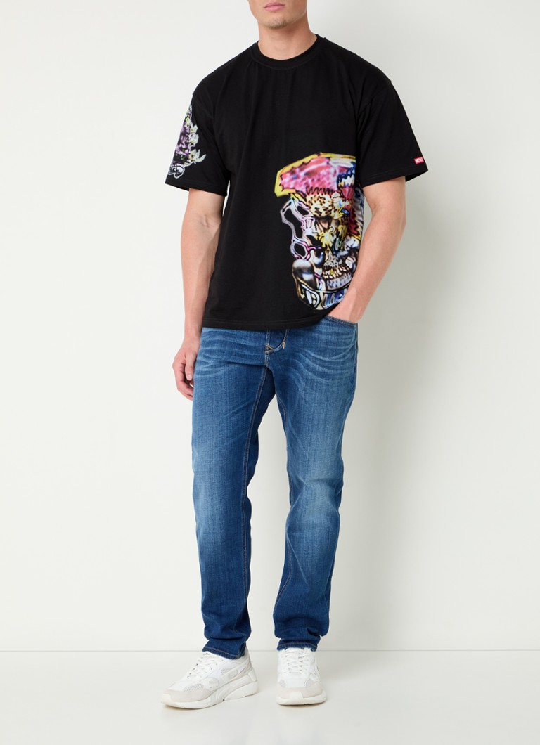 Diesel 1986 Larkee-Beex slim fit jeans med medium vask