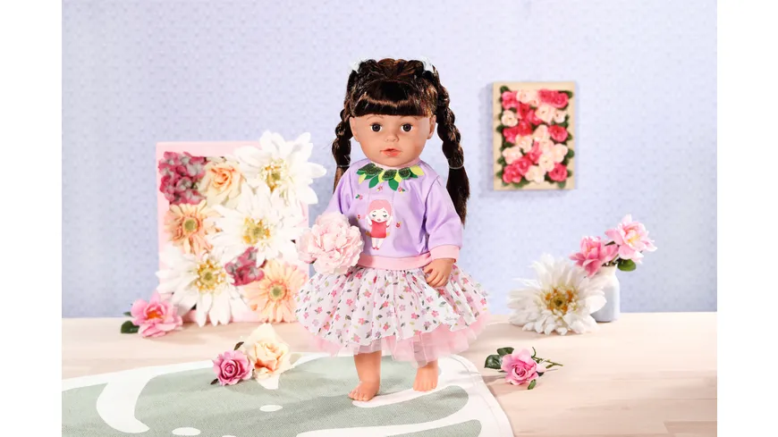 Zapf Creation - Dolly Moda Pulli  + Tutu Baumschaukel 43 cm