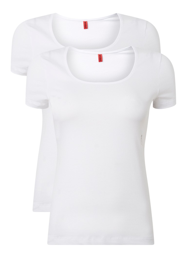 Canotta HUGO BOSS con logo, confezione da 2