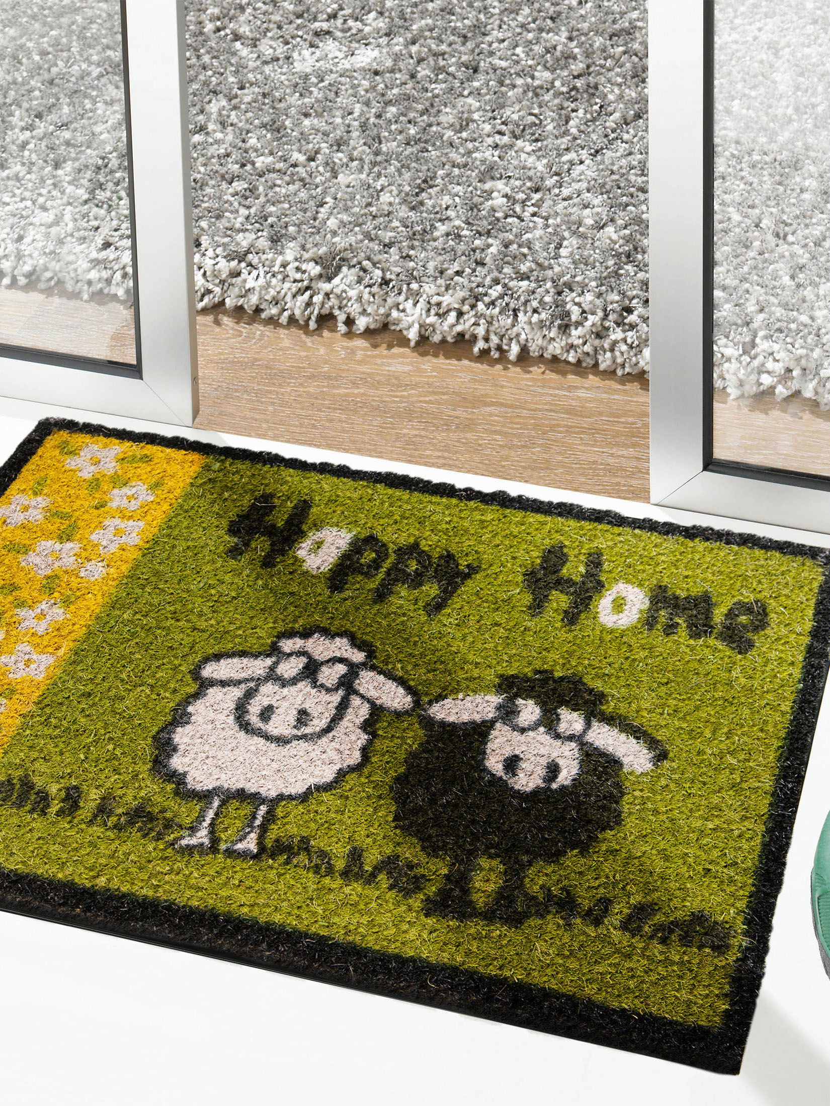 Sheep Fußmatte, Hellgrün