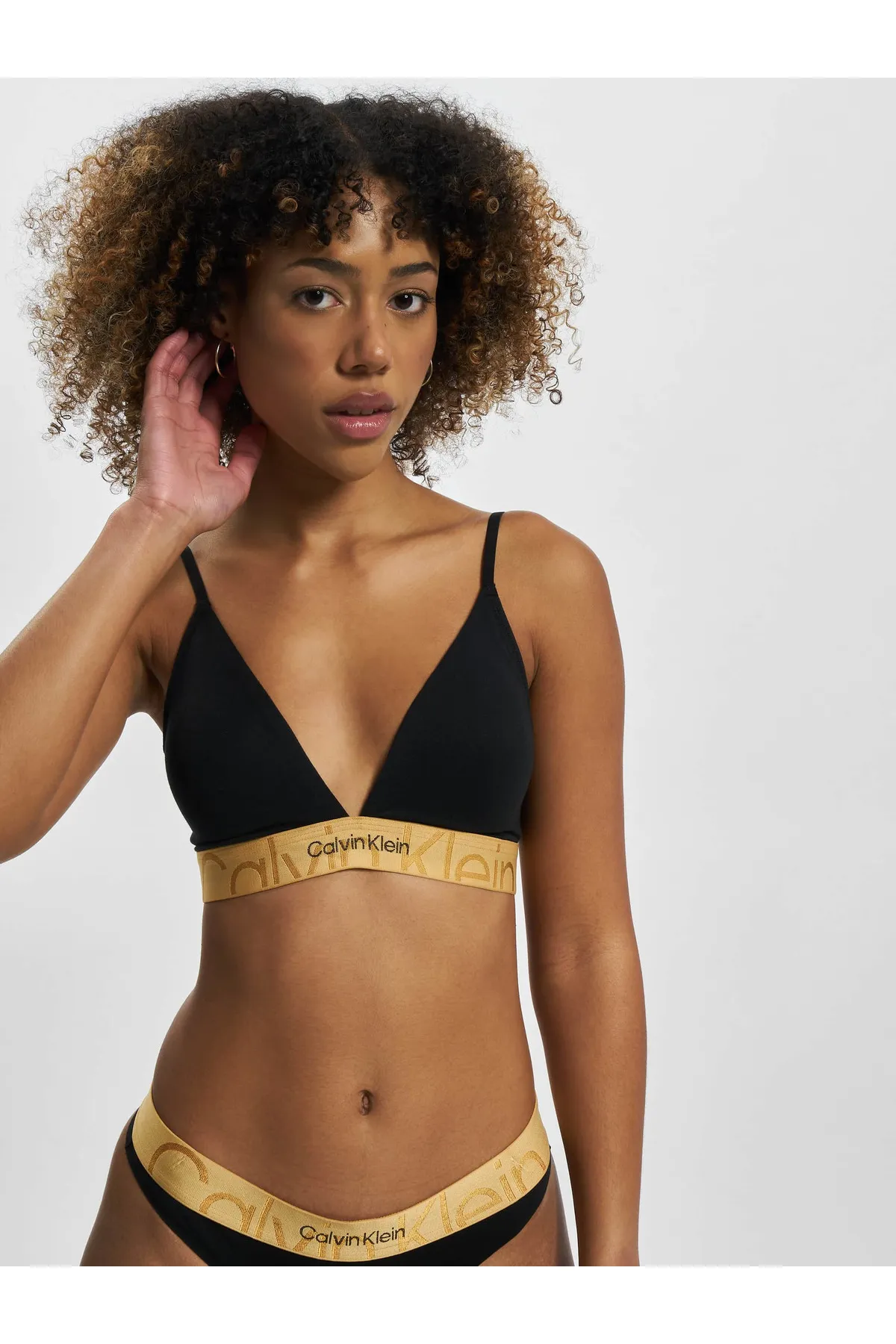 Calvin Klein  Damen Calvin Klein Underwear Leicht gefütterter Triangel-Bralette