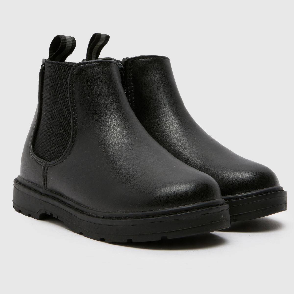 Černé nejmodernější chelsea boty pro batolata Schuh