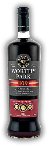 Worthy Park 109 Dark Jamaica Rum 54,5% 1,0 Liter Worthy Park 109 Dark Jamaica Rum 54,5% 1,0 Liter  1	 Liter - Vol 54,5%
