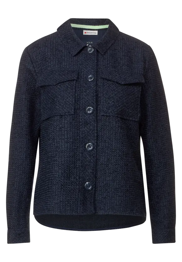 Street One Kurze Bouclé Jacke