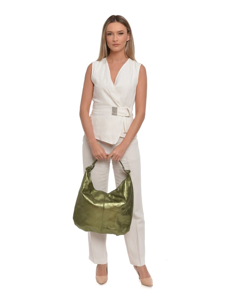 Carla Ferreri Shopper in Grün günstig kaufen onesize