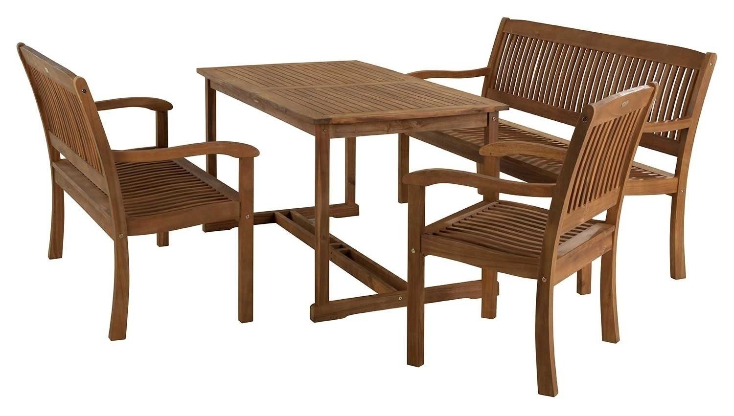 MERXX Gartenbank SUMATRA, Akazienholz, Braun, B 107 cm
