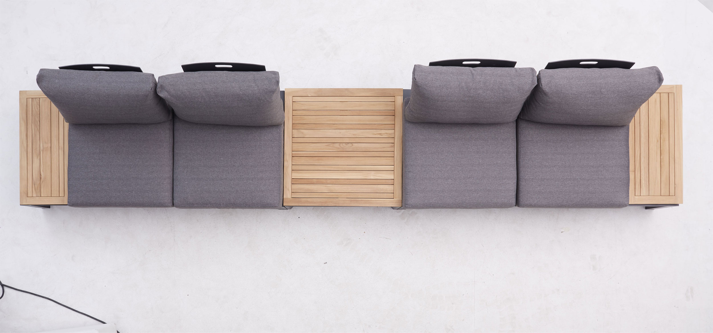 OUTDOORGartenlounge Outdoor Teakholz