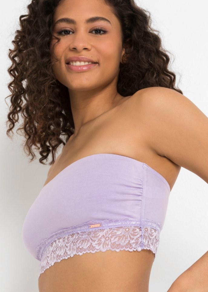 Feel Comfort Bandeau BH mit Bio-Baumwolle (2er Pack)