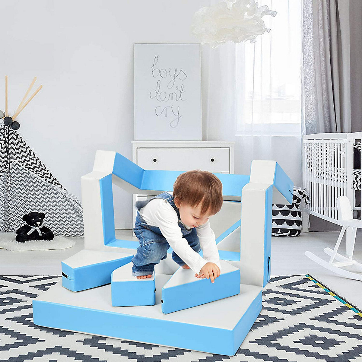 Schaumstoffbausteine 4 in 1 Spielsofa