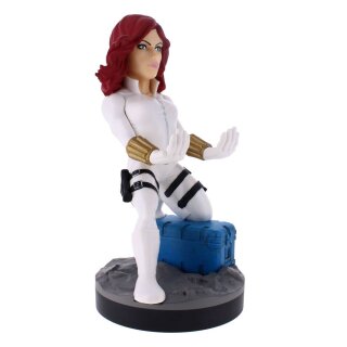** % SALE % ** Marvel Cable Guy Black Widow White Suit 20 cm