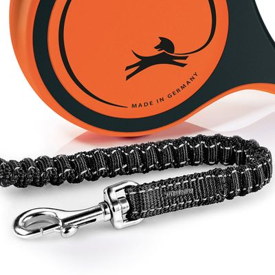 flexi Xtreme Gurt-Leine orange, 5 m