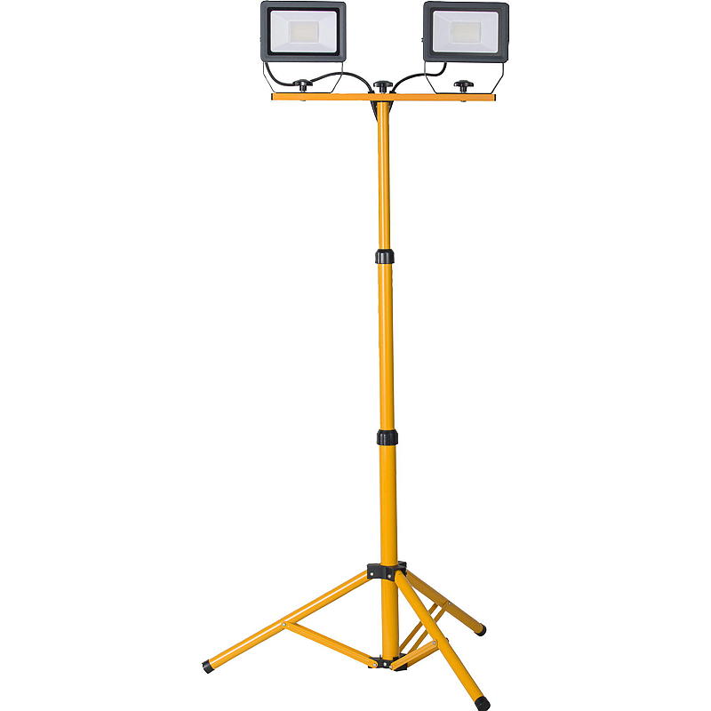 Work Arbeidslampe LED 2x30 W, 2x2400 lumen, m/stativ
