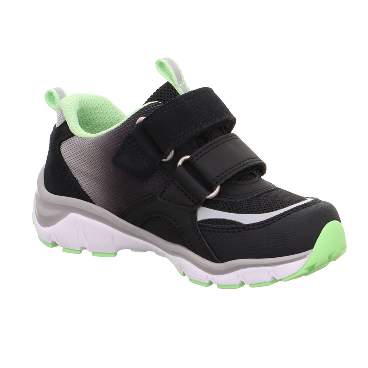SPORT5 - Schwarz/HellgrünSneaker low mit Klettverschluss