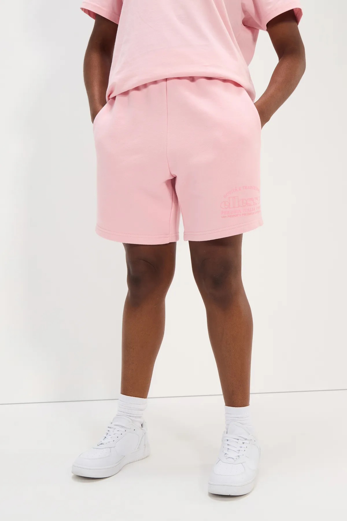 Ellesse  Shorts - Rosa - Mittlerer Bund