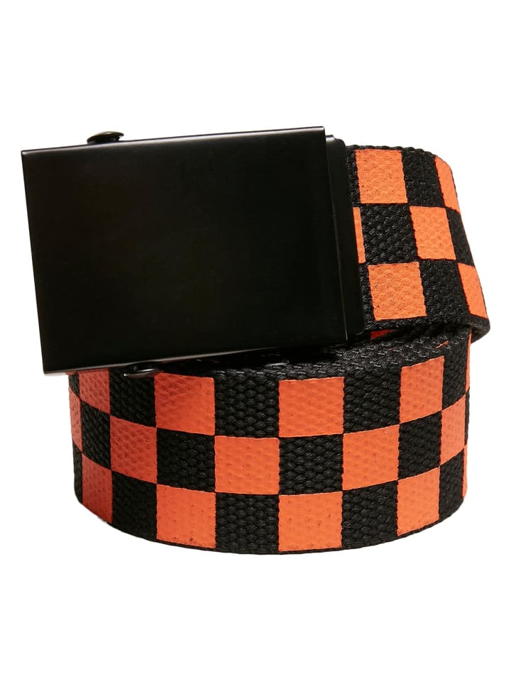 Urban Classics Urban Classics Gürtel in black/orange günstig kaufen