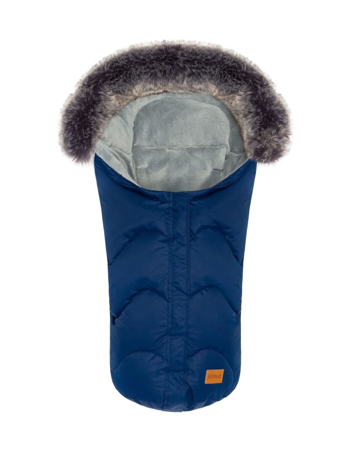 fillikid Winterfußsack Lhotse Exclusiv in Blau günstig kaufen 80 cm