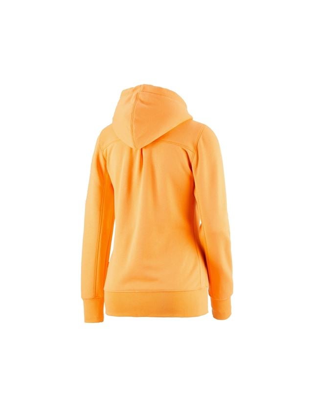 e.s. Hoody-Sweatjacke poly cotton, Damen