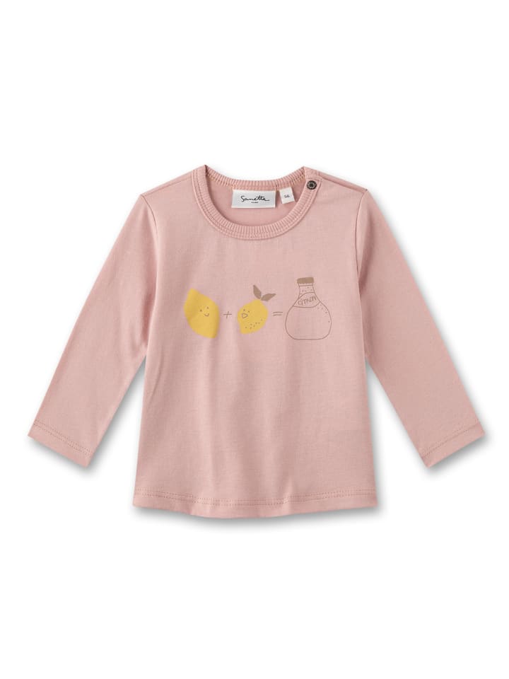 Sanetta Langarmshirt in Rosa günstig kaufen