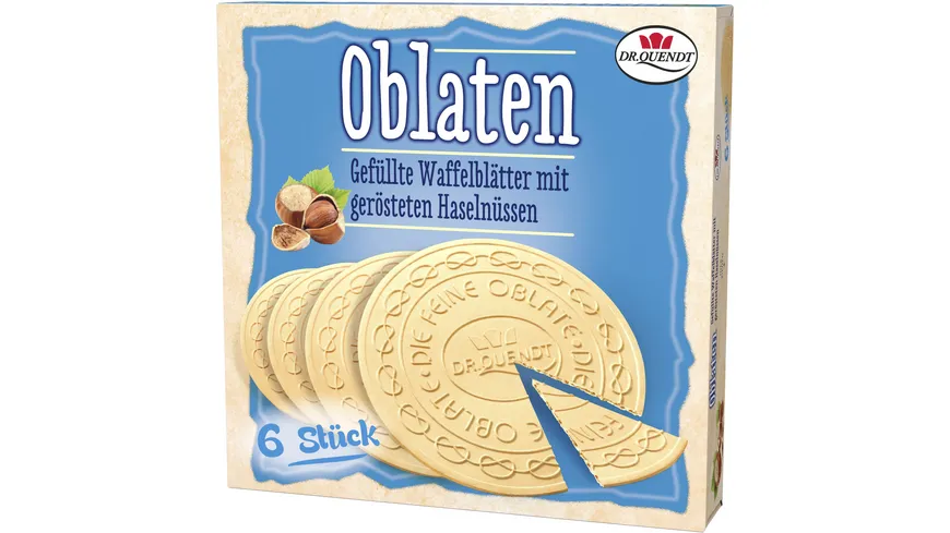 Dr. Quendt Oblaten Haselnuss 150 g