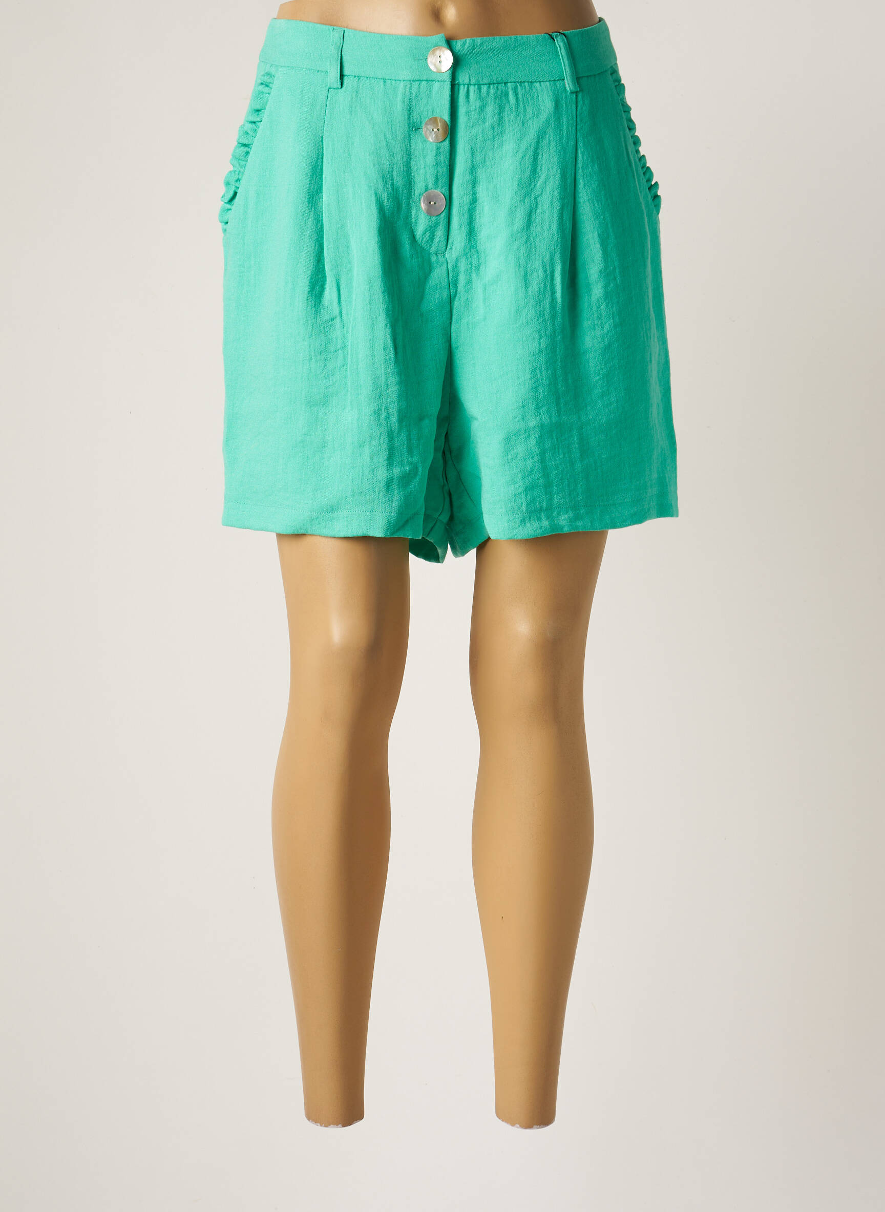 Vero Moda Shorts 1 Femme couleur vert
