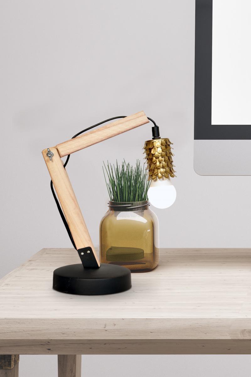 Kayoom Tischlampe Rossa IV Messing