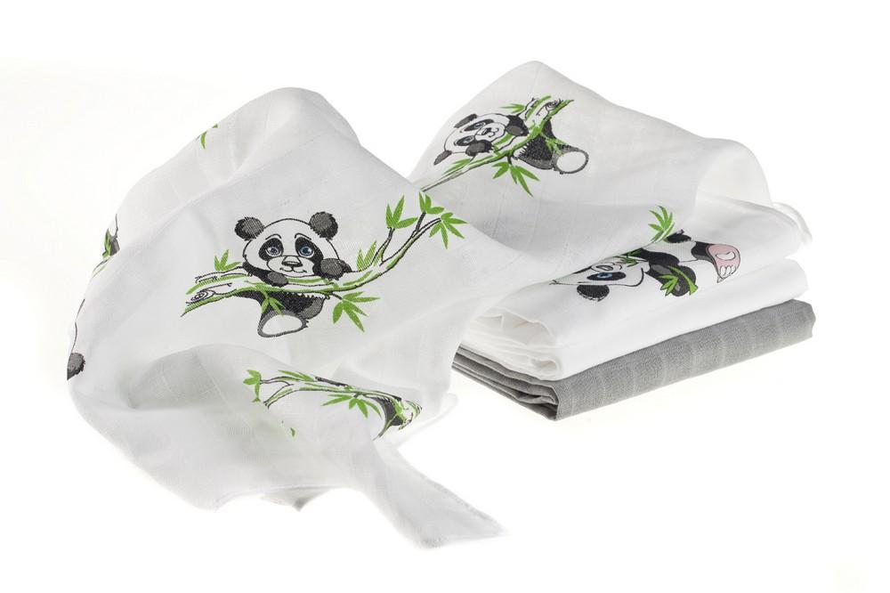 Makian Mullwindeln, 4er Pack, Design Panda