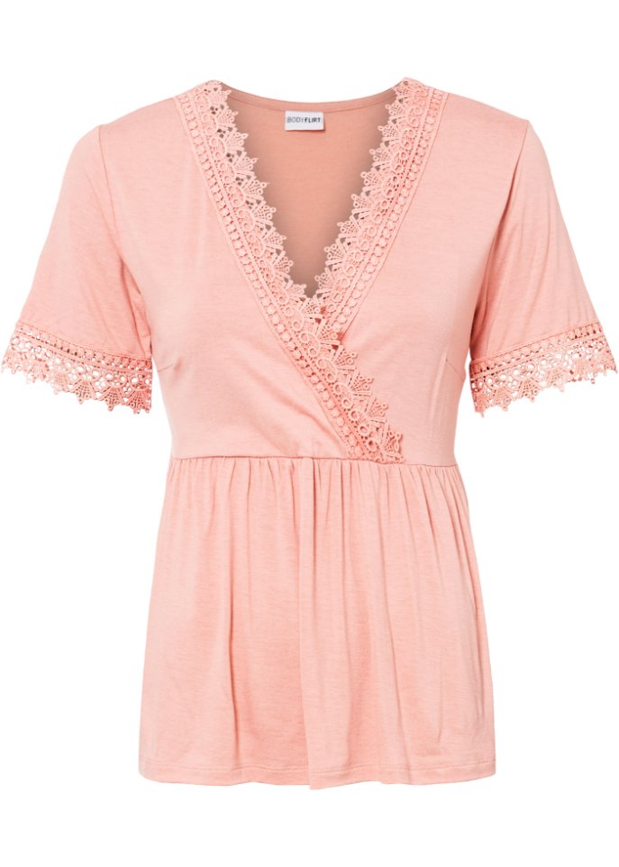 Shirt mit Spitze