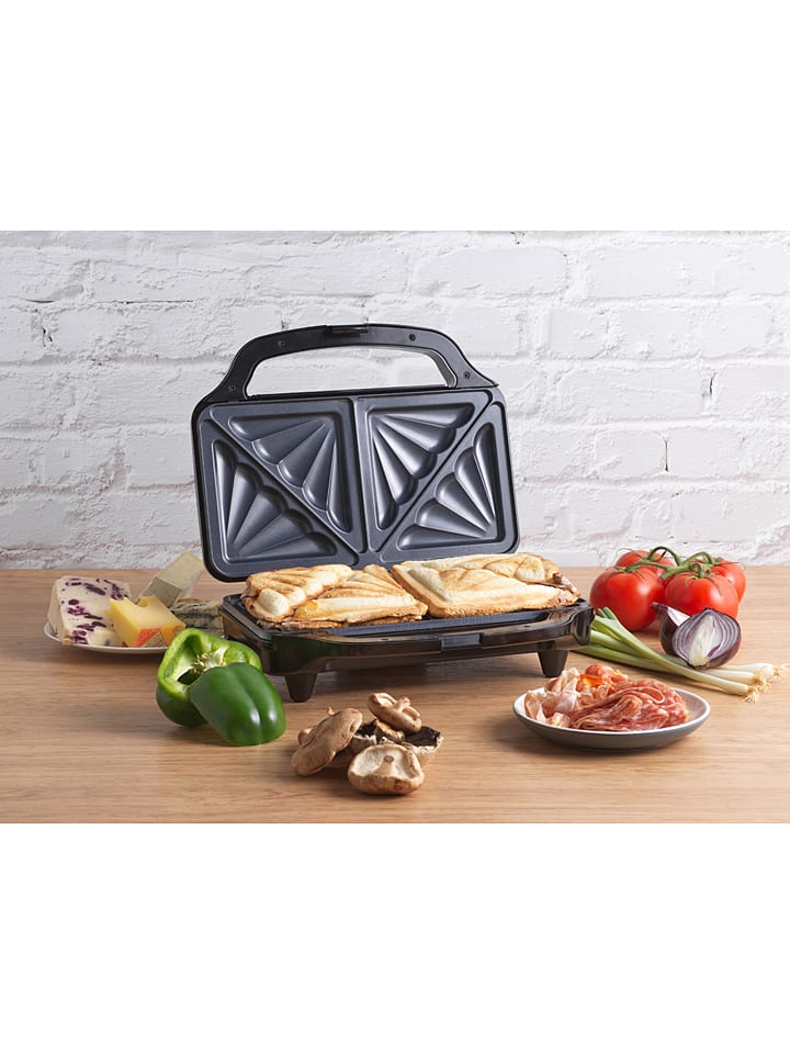 Petra Sandwichtoaster in Schwarz günstig kaufen onesize