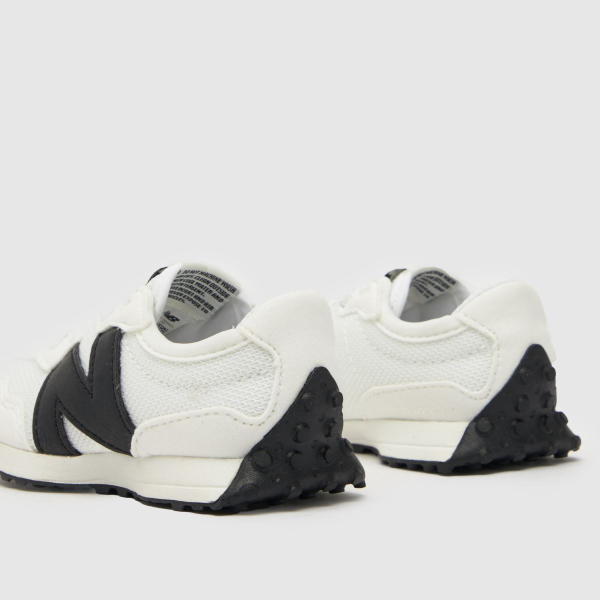 New Balance fehér és fekete 327 kisgyermek cipők