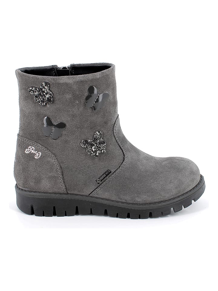 Primigi Leder-Boots in Grau günstig kaufen