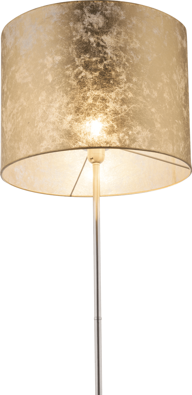 Globo Lighting - AMY - Stehleuchte Metall Nickel matt, 1x E27