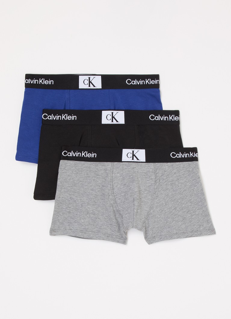 Calvin Klein Boxer Shorts with logo waistband in a 3-pack