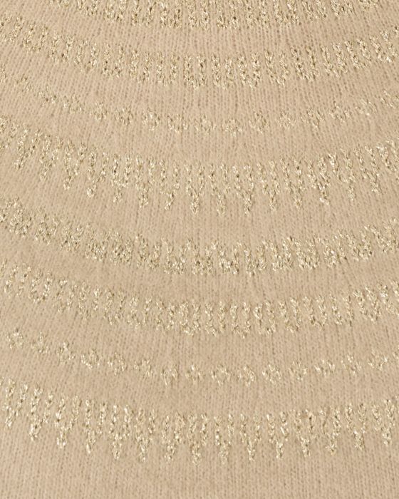 Pull jacquard brillant