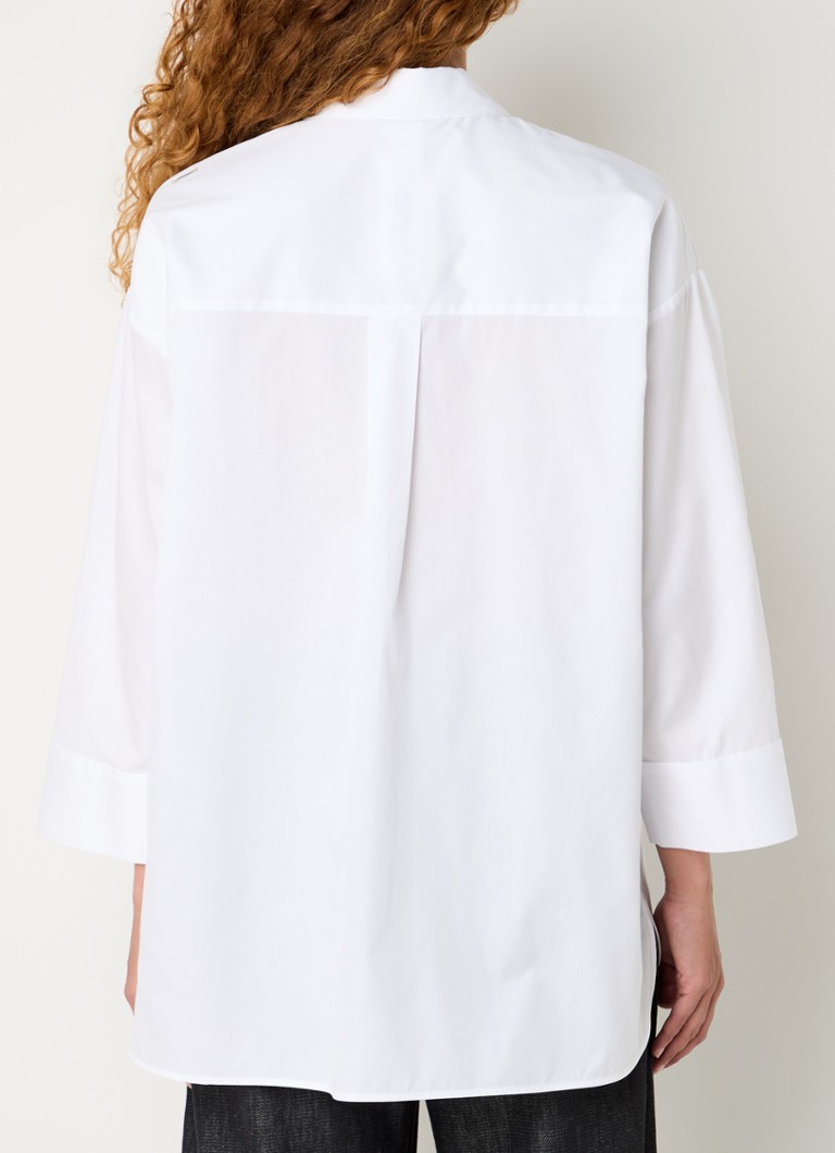 Camicetta oversize MaxMara con taschino sul petto