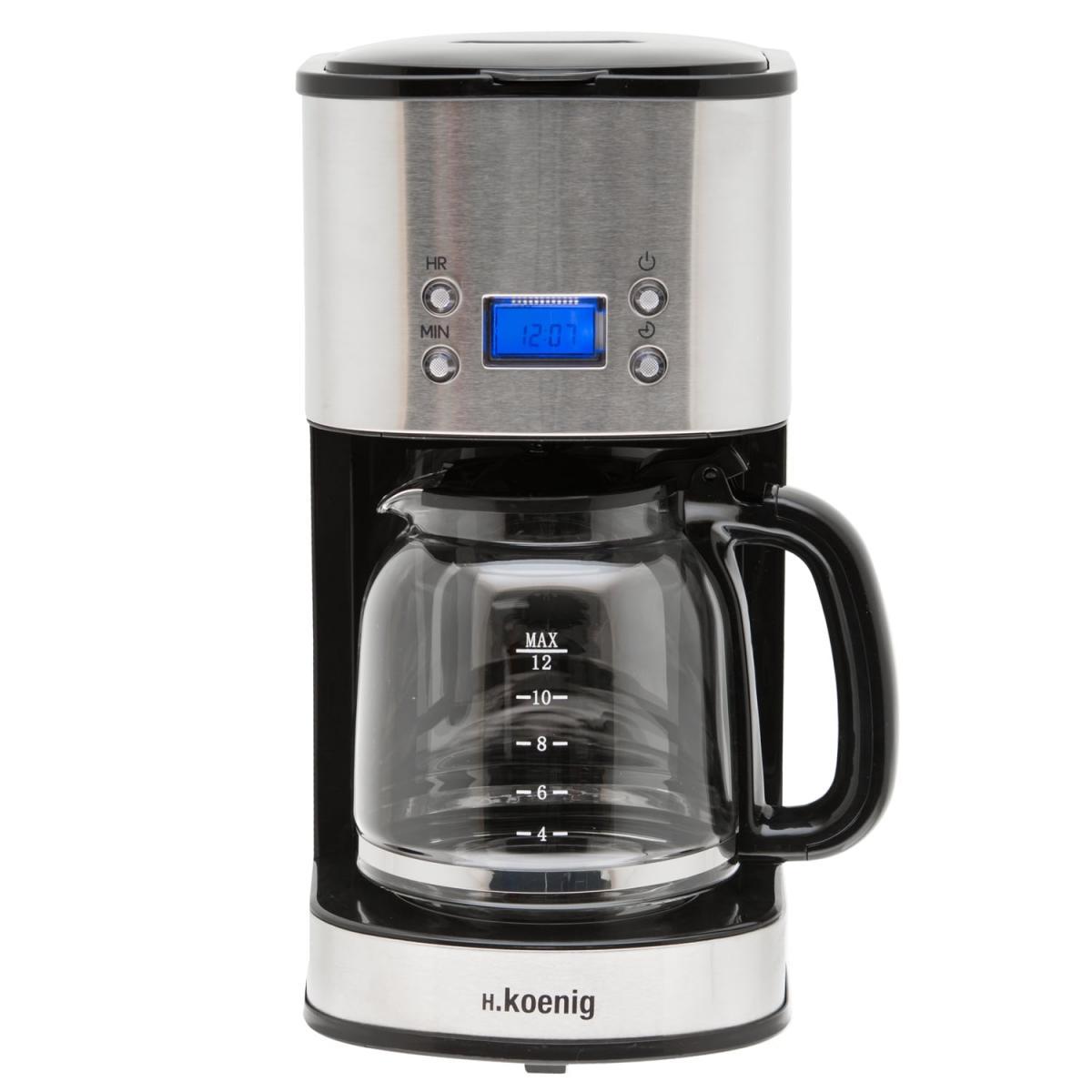 H.Koenig MG30 Filterkaffeemaschine silber