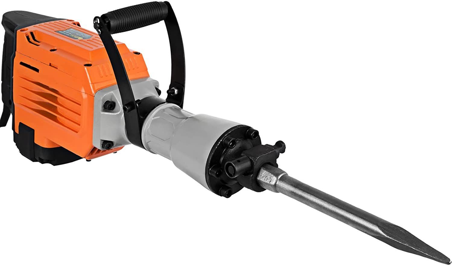 VEVOR Abbruchhammer, 3600 in W, Elektro Schlaghammer Betonbrecher - 360 Grad drehbarer Griff