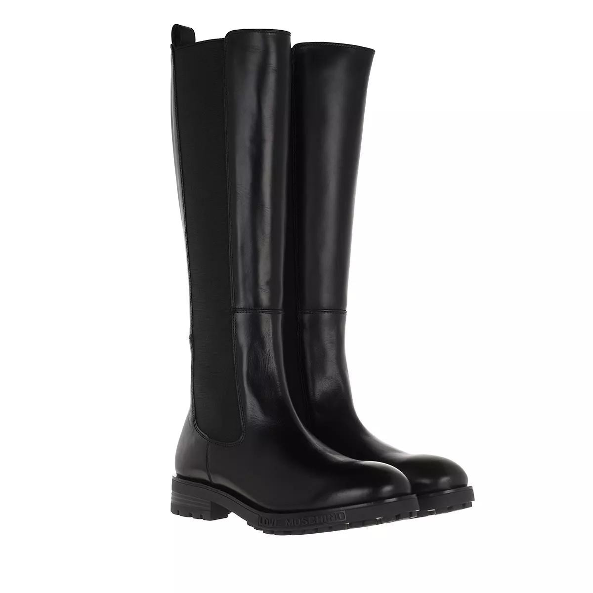 MOSCHINO Stiefeletten schwarz Stiefel