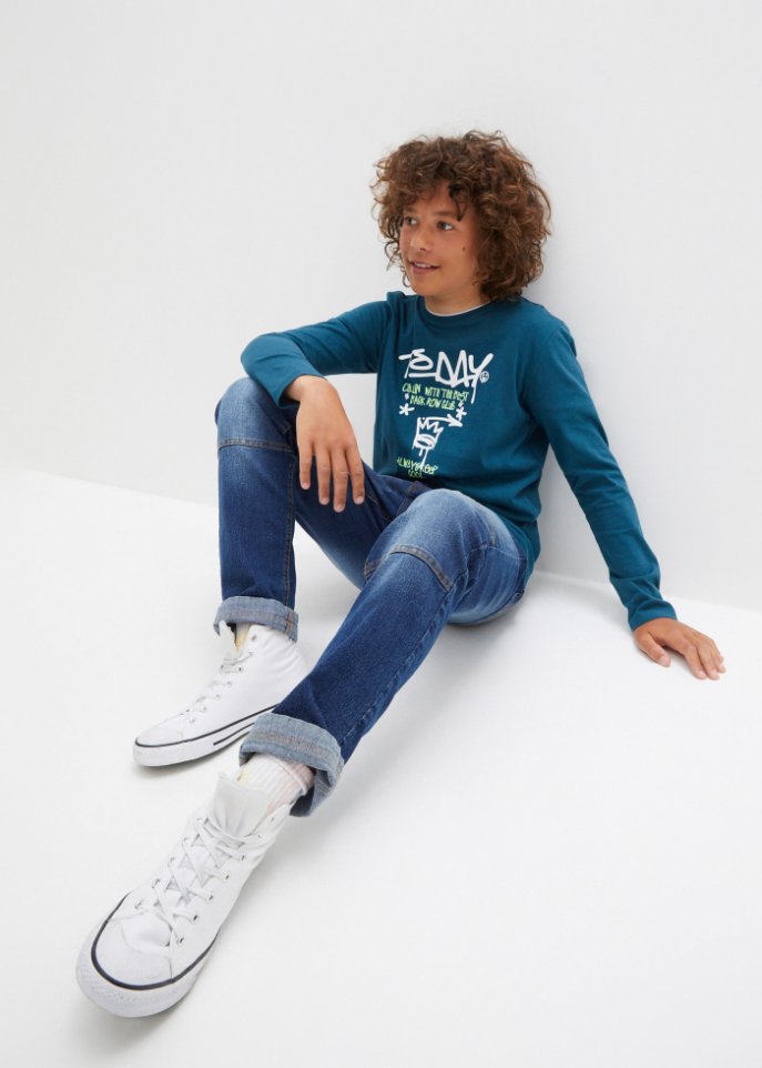 Jungen Langarmshirt (3er Pack)