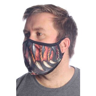 ** % SALE % ** Wild Bangarang Face Mask - Dragon Face Size M