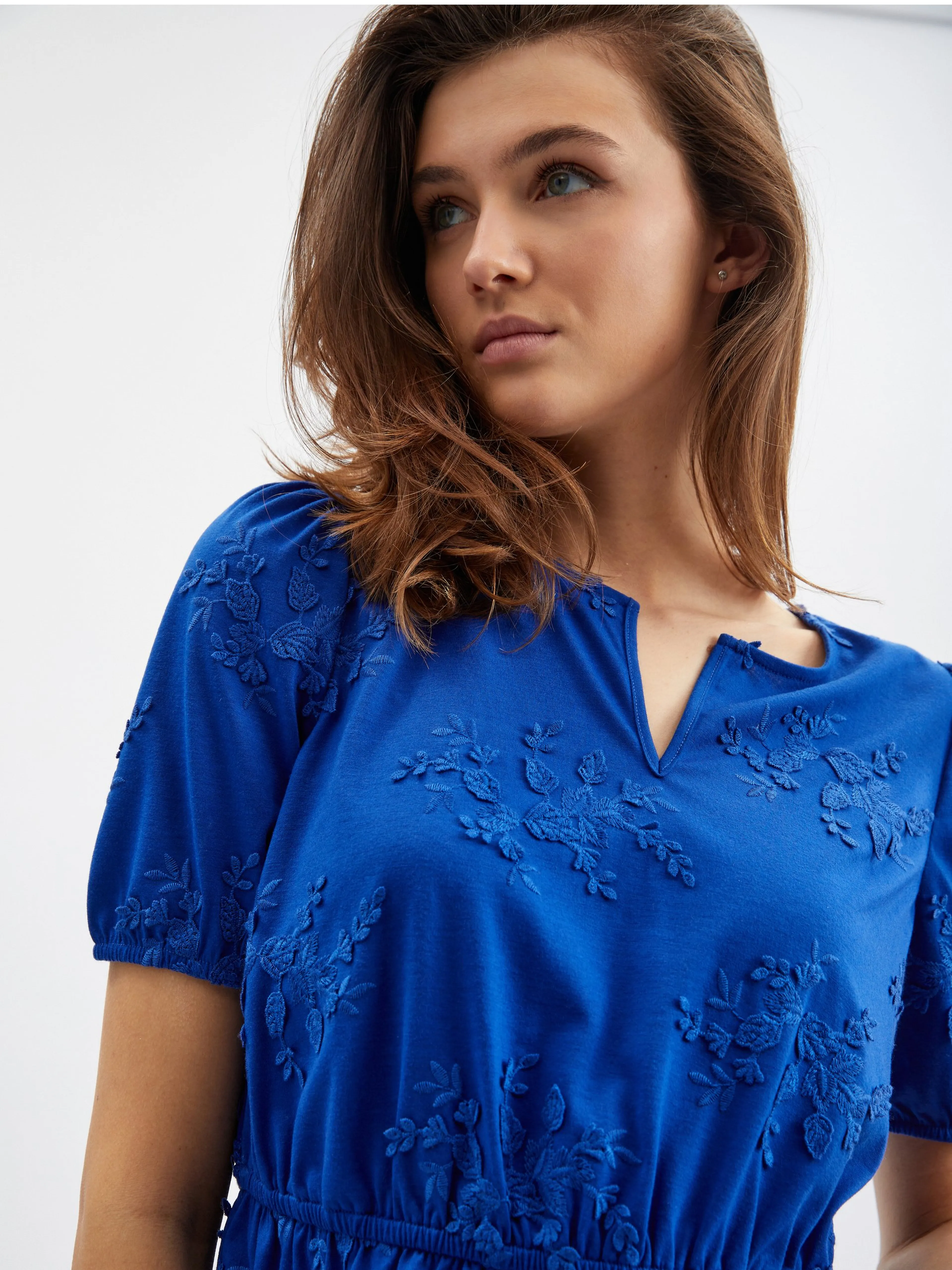 Blaue Damenbluse ORSAY