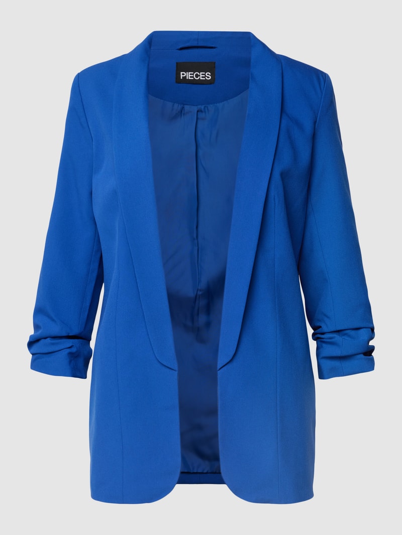 Blazer mit Schalkragen in royalblau