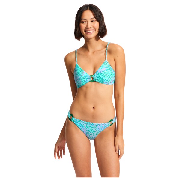 Seafolly - Women's Seaskin Ring Front Bralette - Bikini-Top